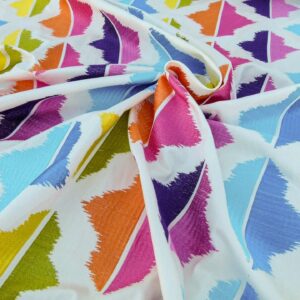 P1100370 Scalamandre Caribbean Islands Colorfulness Tropical Colorful Embroidery MSRP USD 500