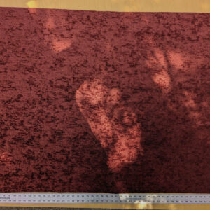 PXL_20240228_205759397 Mohair & Silk Velvet Seaweed Texture In Deep Wine Red Burgundy Heavy Duty