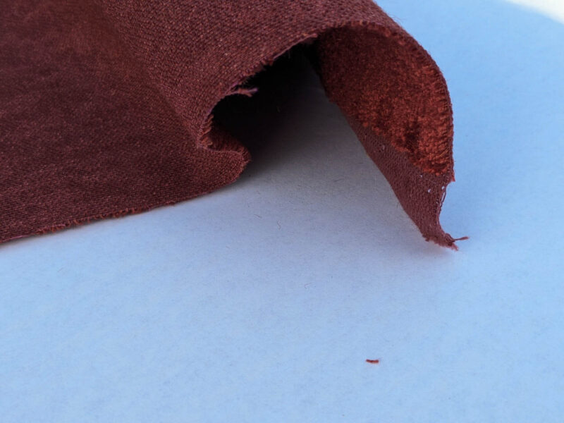 PXL_20240228_205857257 Mohair & Silk Velvet Seaweed Texture In Deep Wine Red Burgundy Heavy Duty