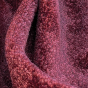 PXL_20240228_205917806 Mohair & Silk Velvet Seaweed Texture In Deep Wine Red Burgundy Heavy Duty
