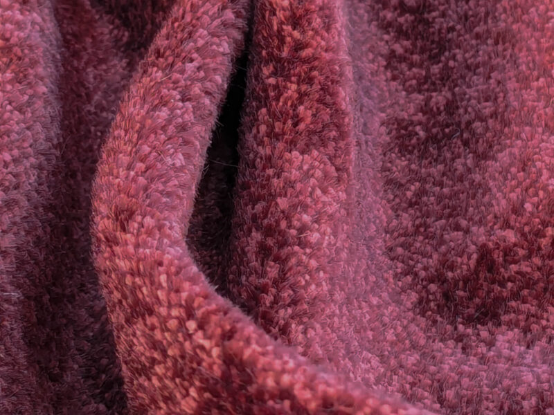 PXL_20240228_205917806 Mohair & Silk Velvet Seaweed Texture In Deep Wine Red Burgundy Heavy Duty