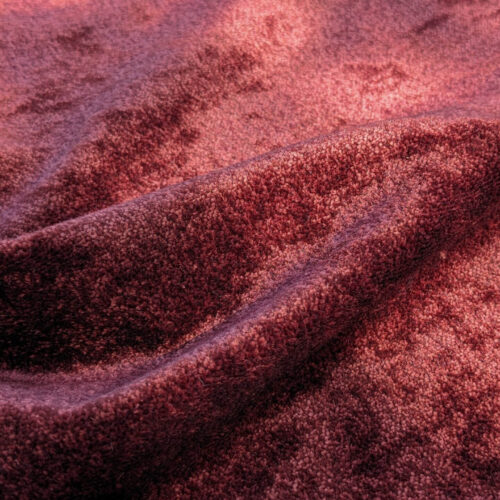 PXL_20240228_205923762 Mohair & Silk Velvet Seaweed Texture In Deep Wine Red Burgundy Heavy Duty