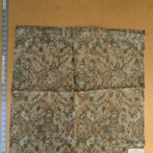 PXL_20241023_184431537 48 EV47 Square Scalamandre Old World Weavers Velorum Nile Sun Abstract Medallion Paisley 27"x27"