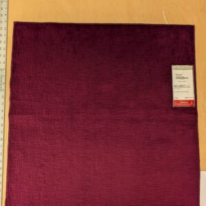 PXL_20241024_201655458 1 EV48 Square Scalamandre Aldeco Braille Velvet Solid Polyester Geometric Small Scale - 8 Pieces of Different Colorways