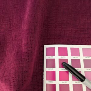 PXL_20241024_201715716 1 EV48 Square Scalamandre Aldeco Braille Velvet Solid Polyester Geometric Small Scale - 8 Pieces of Different Colorways