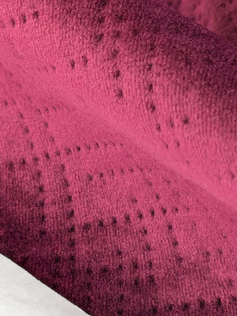 PXL_20241024_201739593 1 EV48 Square Scalamandre Aldeco Braille Velvet Solid Polyester Geometric Small Scale - 8 Pieces of Different Colorways