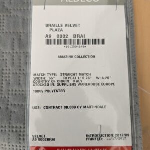 PXL_20241024_201837566 1 EV48 Square Scalamandre Aldeco Braille Velvet Solid Polyester Geometric Small Scale - 8 Pieces of Different Colorways