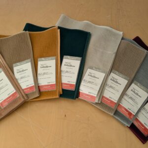 PXL_20241024_202037517 0.4Y Scalamandre Gilles Stripe Ebony Gold & Dark Taupe Classy Silk Linen Jacquard Heavy Stripe MSRP278/y