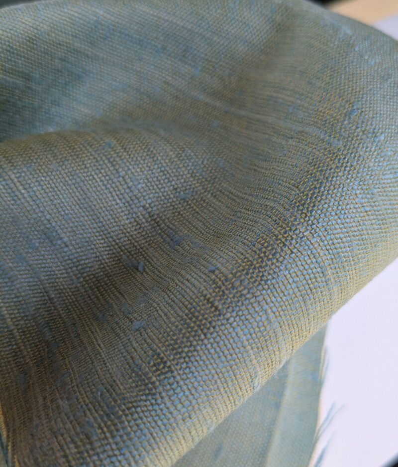 PXL_20250701_221533789 Scalamandre Vienne Texture Sage Light Blue Silk Solid Texture MSRP USD 276/y