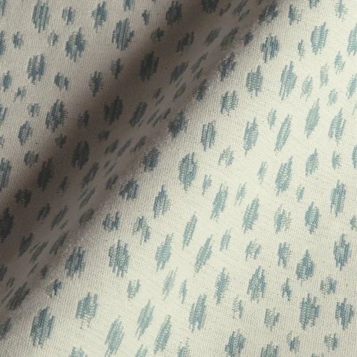 8020112_113_3 Special Order Brunschwig & Fils Honfleur Woven - Aqua Animal Skin Ikat Southwestern Small Scale MSRP USD236/y