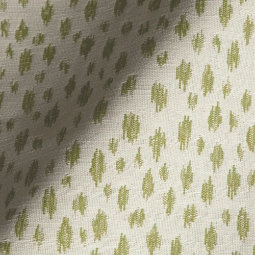 8020112_3_3 Special Order Brunschwig & Fils Honfleur Woven - Leaf Green Animal Skin Ikat Southwestern Small Scale MSRP USD236/y