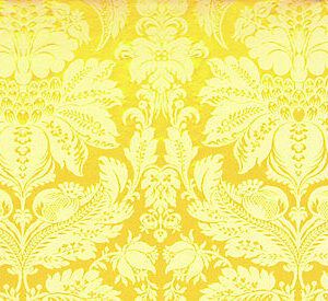 H0_00094120_SCH Special Order Scalamandre Lelievre Paris Orion Topaze Yellow Damask Historic Cotton Silk MSRP USD 1090/y
