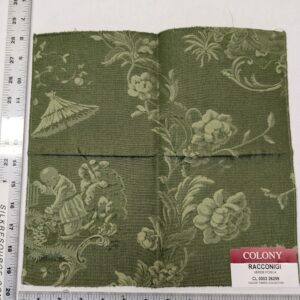 PXL_20241120_201752898 Special Order Scalamandre Colony Racconigi Verde Foglia Green Chinoiserie Scenic MSRP USD500/y