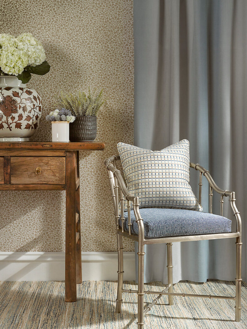 GW_16615_SH1 Special Order Scalamandre Grey Watkins Plein Air Ombre Sunset Stripe Pink Cotton MSRP USD268/y