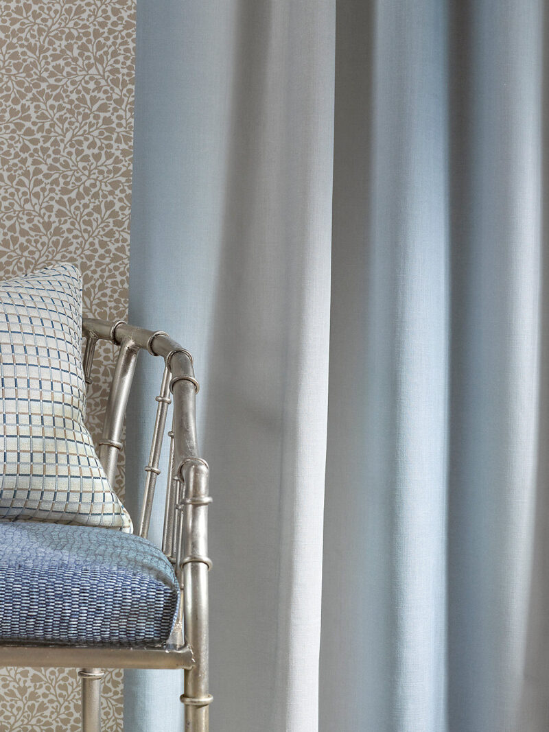 GW_16615_SH2 Special Order Scalamandre Grey Watkins Plein Air Ombre Sunset Stripe Pink Cotton MSRP USD268/y