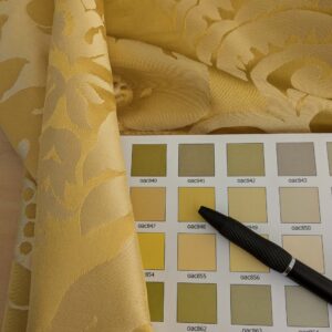 PXL_20250108_195623353 1.9yards Scalamandre Newport Damask Vermeil Sunny Gold Silk SC000220100M MSRP USD530/y