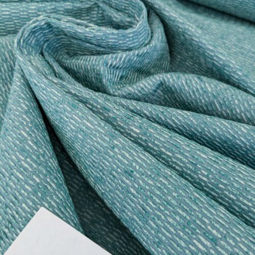 PXL_20250108_221600829 by yard Scalamandre Chenille Aqua Blue Green High end Texture MSRP USD300/y