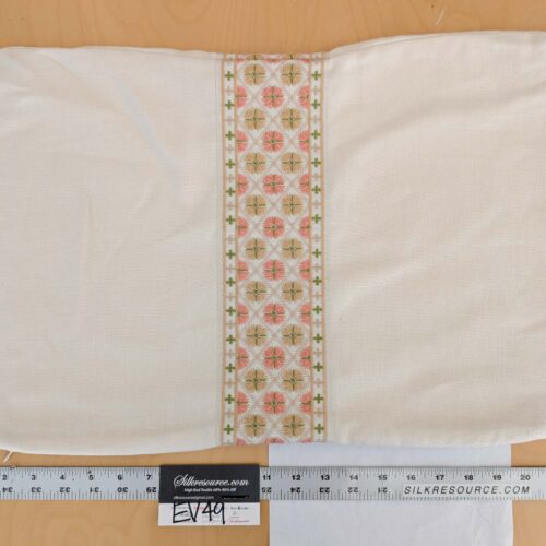 PXL_20250115_214618557 Scalamandre MET Pillow Case Square Elegant Floral Embroidery Cream White 15x22 inches 5-Ev49