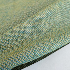Scalamandre Pillow Case Square Green Small Scale Texture Solid 22"x21" inches 8-Ev49