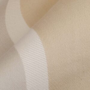 Scalamandre Pillow Case Square Stripe Beige Brown 19"x21" inches 9-Ev49