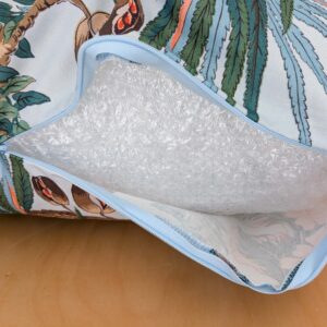 PXL_20250115_222319066 Scalamandre Pillow Case Square Cinque Terra Pillow Cotton Birds Floral 21"x21" inches 11-Ev49