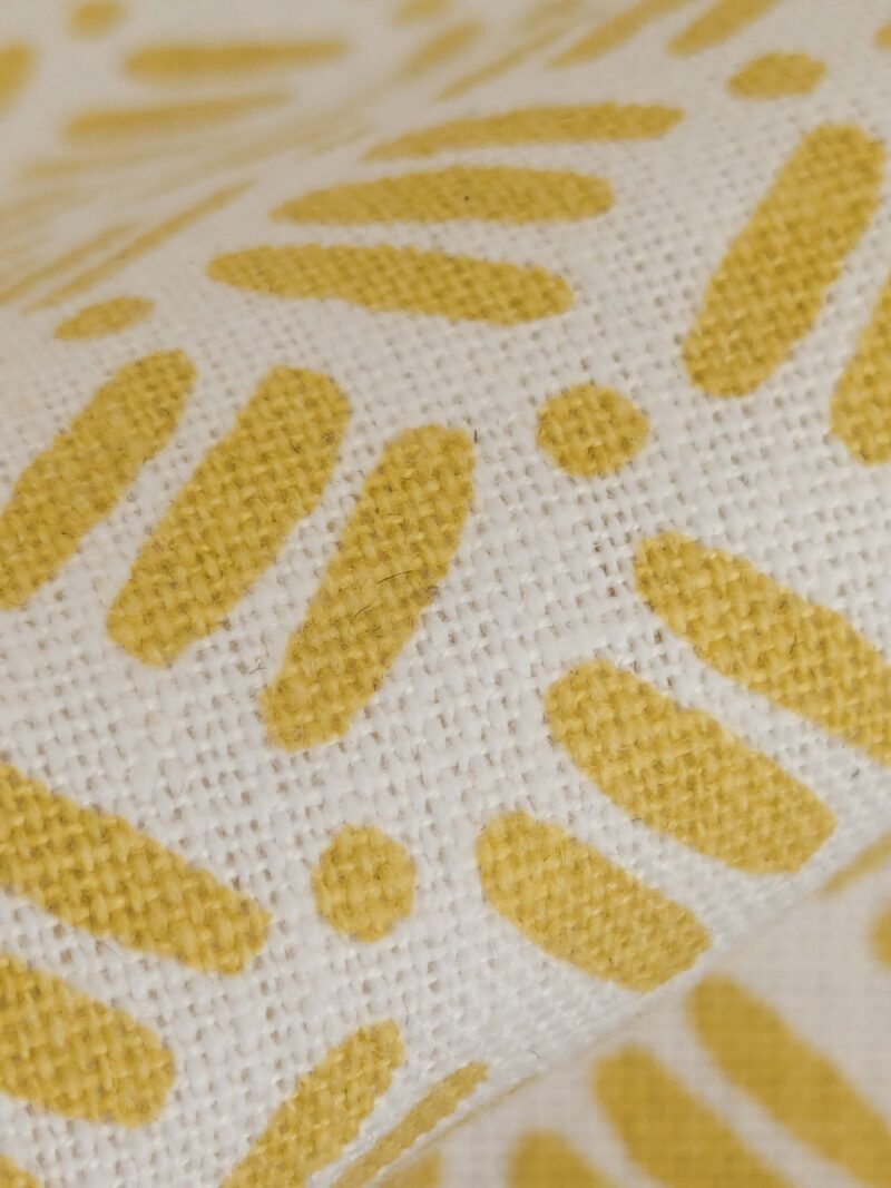 PXL_20250115_223228807 Scalamandre Pillow Case Square Geometric Basketweave Print Fabric Dash & Dot Print 16"x20" inches 13-Ev49