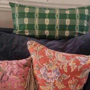 iap_640x640.6580794886_80g94b1y Old World Weavers Scalamandre Balikat Emerald Green White Plaid Print Cotton Ikat Bali Country