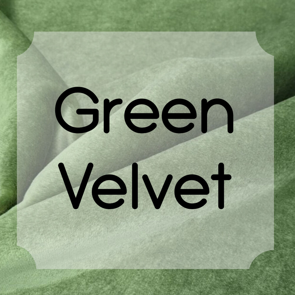 Green Velvet 1 Berkbox81 Square Velvet Velours Elegance Green Solid  Cotton 33"x 25" MSRP USD 300+/y