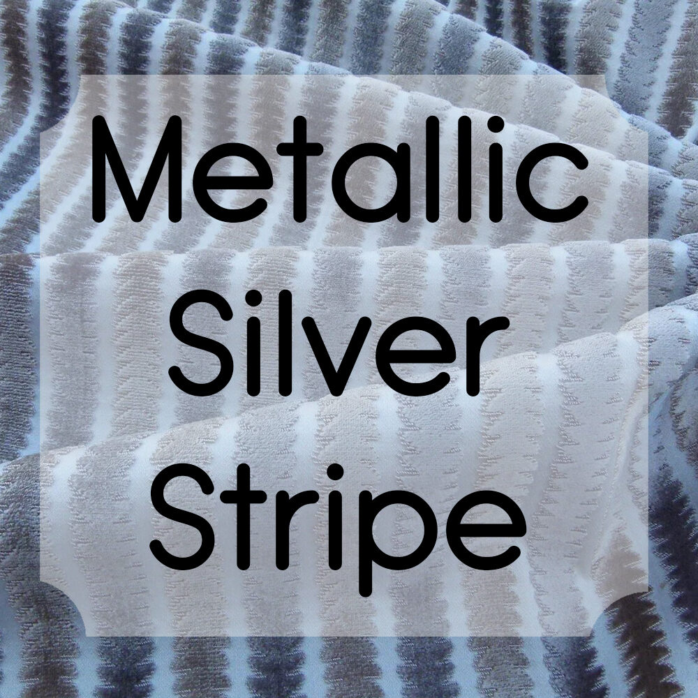 Metallic Silver Stripe1 Scalamandre Shelton Garden In Oyster Spring Tulip Peony Hyacinths Lilac Flowers Linen Print Grey Watkins MSRP USD 440/yard Old World Weavers