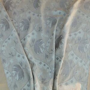 Scalamandre  Alden Froth Wavy Floral Stripe Heavy Chenille Old World Weavers MSRP USD 288/Y