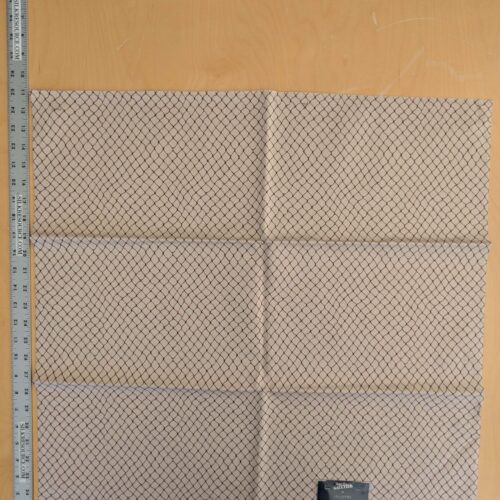 PXL_20250128_200511205 106 EV50 25" x 26" Square Jean Paul Gaultier Cabaret Bordeaux Purple White Reversible Small Jacquard Diamond Cotton MSRP USD300+/y