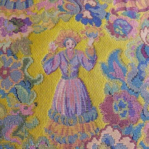 products-P1640060-1 10 Ev5 Scalamandre Square Showroom Sample Zahra Stripe Mint Green Taupe Silk Per Piece