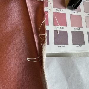 Mirror Mirror Radiant 100% Silk Duchess Satin Rose Floral Pink MSRP 400+ Wedding