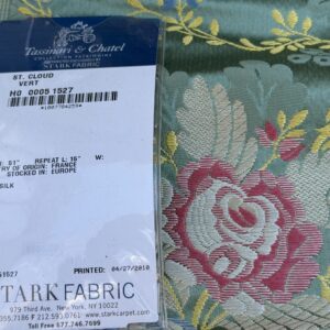 IMG_8978 1 Berkbox101 24"x25" Scalamandre Tassinari & Chatel St. Cloud Vert Green Floral Historic Silk MSRP USD3076/y