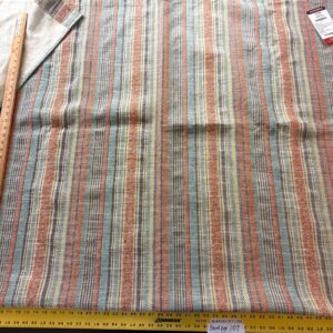 6 Berkbox107 2.4yards Scalamandre Alhambra Estoril Pumpkin Sky Stripe Jacquard