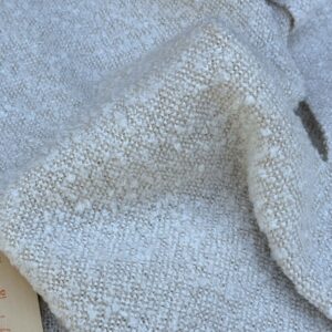 IMG_9876 1 Berkbox108 Scalamandre Alhambra Mijo Cream White Solid Texture 2.4yd x54 wide