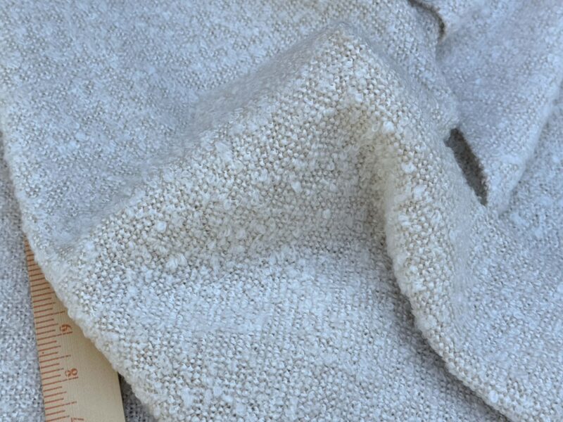 IMG_9876 1 Berkbox108 Scalamandre Alhambra Mijo Cream White Solid Texture 2.4yd x54 wide