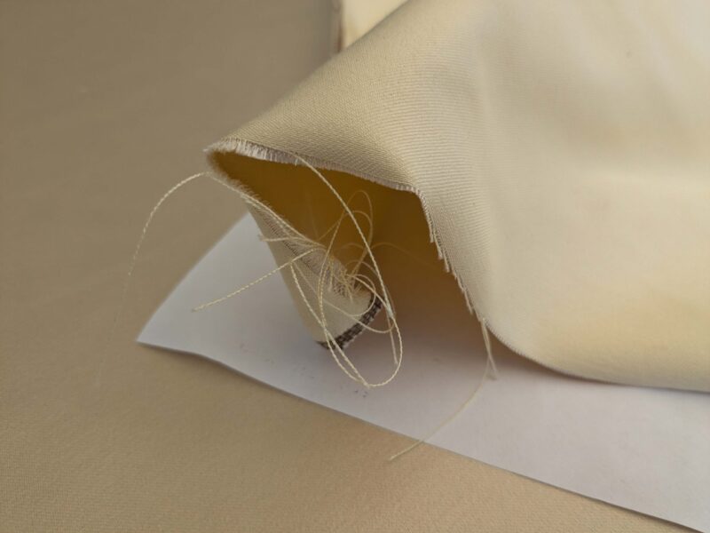PXL_20250225_202921341 Mirror Mirror Radiant 100% Silk Duchess Satin Creme MSRP 400+/y Wedding