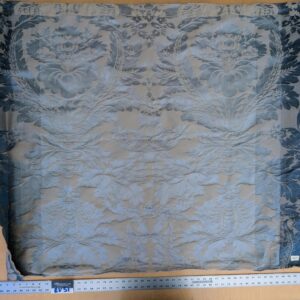 PXL_20250225_212907001 3 EV51 1.2y x 51"w Length  Scalamandre Lelievre Carrousel Neptune Blue Damask Jacquard MSRP USD 892/y