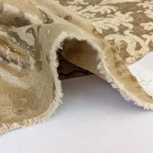 PXL_20250325_195840003 Chinoisery Flower in Vase Bronze Age 100% Silk Damask Gold  Radiance! Highest Quality MSRP USD 400+/Yard
