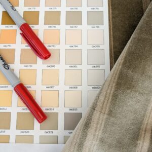 Abby Stripe Silk Velvet Sage Green Beige from Italy MSRP USD819/yard