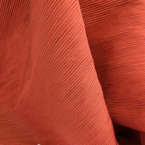 PXL_20250325_204806765 Tapestry Silk Ottoman Wide Ribbed Haute Red MSRP USD 600+/Yard
