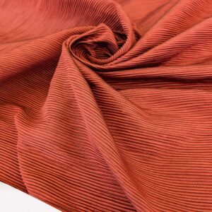 PXL_20250325_204838505 Tapestry Silk Ottoman Wide Ribbed Haute Red MSRP USD 600+/Yard