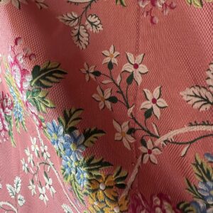 IMG_0566 9 Berkbox39 Tassinari & Chatel Scalamandre La Favorite Ponceau Red Silk Brocade MSRP USD 2180/yard (Copy)