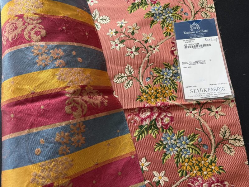 IMG_0568 9 Berkbox39 Tassinari & Chatel Scalamandre La Favorite Ponceau Red Silk Brocade MSRP USD 2180/yard (Copy)