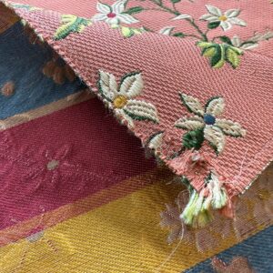 IMG_0569 9 Berkbox39 Tassinari & Chatel Scalamandre La Favorite Ponceau Red Silk Brocade MSRP USD 2180/yard (Copy)