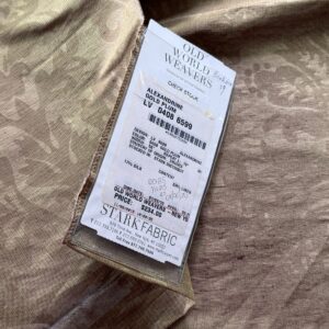 IMG_0573 14 Berkbox39 Scalamandre Silk linen damask Alexandrine Gold Plum Red