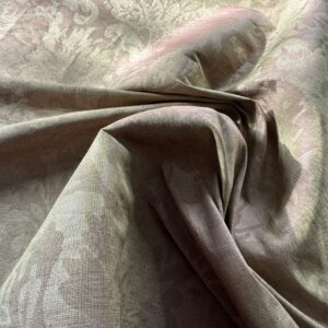 IMG_0578 14 Berkbox39 Scalamandre Silk linen damask Alexandrine Gold Plum Red