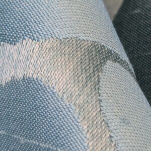 PXL_20250415_211407499 9 EV52 2.4y x 57"wide Scalamandre Old World Weavers Villa Regina Damask Blue 100% Silk Renaissance MSRP USD500+