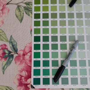 PXL_20250417_202555885 14 EV52 1.2y x 57"wide Scalamandre Roseland Cottage Petal Cream Pink Floral Print Botanical Polyester